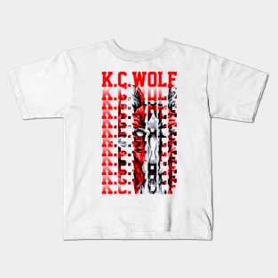 KANSAS CHIEFS WOLF Kids T-Shirt